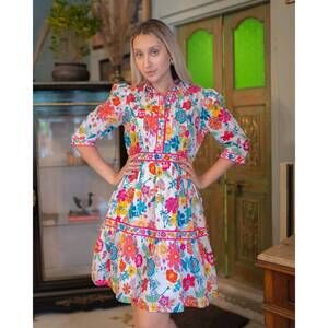 NEW SOHANA jolynn dress in pop art